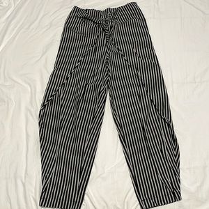 Urban Outfitters Stripped Flowy Tie Pants